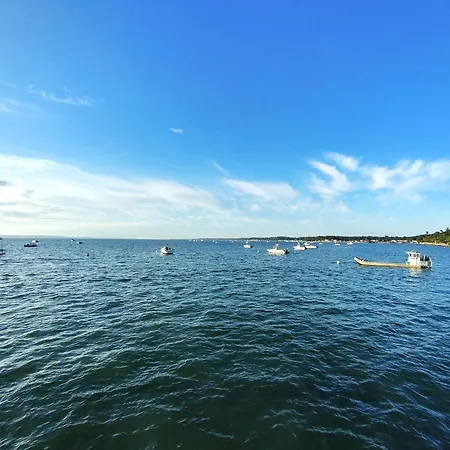 12 Pers Avec Piscine Chauffee Et Vue Exceptionnelle, Premiere Ligne Bassin D'arcachon - Fr-1-736-32 Lège-Cap-Ferret